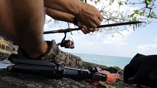 Beau Vallon, Mahé — кромка свала под лодкой, подойдёт ли спиннинг?