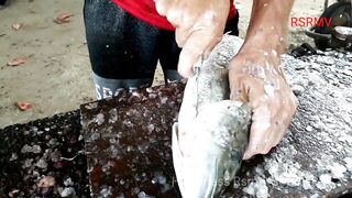 Beau Vallon market: разделка и продажа — вечерняя рыбалка удалась