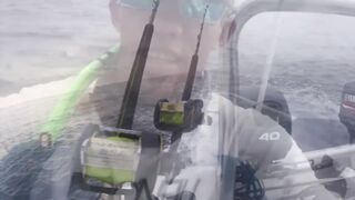 Desroches Island - морская рыбалка на краю рифа, смена приманок