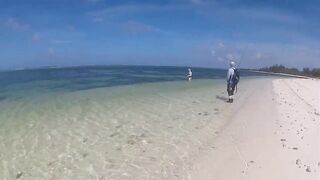 Desroches 2013 - первый permit сезона: морская рыбалка на плоских