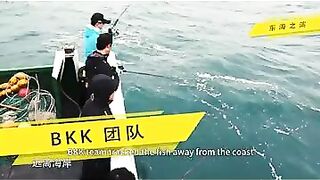 Восточно-Китайское море: как вести джиг по нефте-платформам и струям