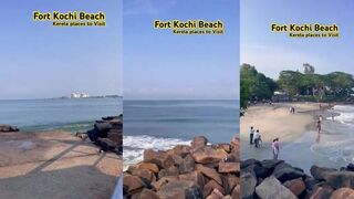 Fort Kochi Beach, Kerala: прогулка по набережной, а как тут с рыбалкой?