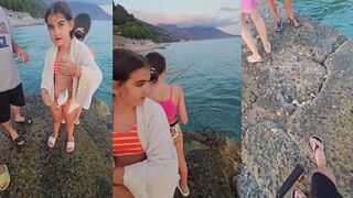 Багрипш, Абхазия: море у отеля и спиннинг на заре