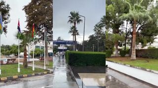 Северный Кипр, Лефке: кампус и рыбалка на ближайшем берегу