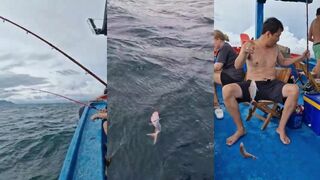 Нячанг: окунь на два крючка сразу – оснастка и точка заброса