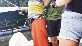 Бентота — речная рыбалка: живец под нависшими манграми и судак у коряг