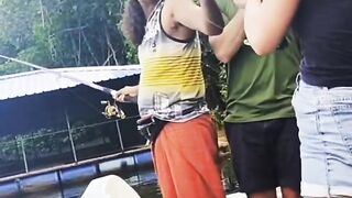 Бентота — речная рыбалка: живец под нависшими манграми и судак у коряг