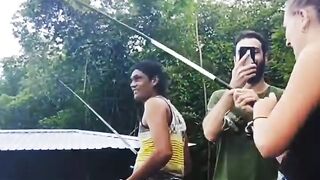 Бентота — речная рыбалка: живец под нависшими манграми и судак у коряг