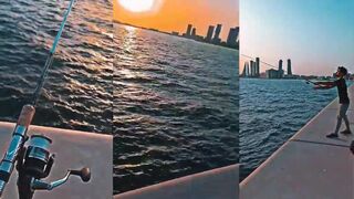 Манама, Бахрейн: береговая рыбалка у набережной и свалов