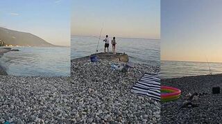 Багрипш, Абхазия - рыбалка у реки и моря: где безопасный выход к свалу для спиннинга?