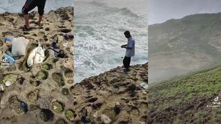 Салала, Оман — пляжная рыбалка у прибоя: сезон и проводка по волне