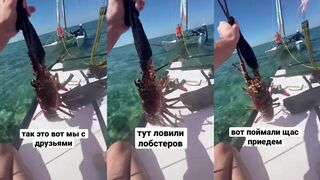 Куба, Кайо Паредон: поймал лобстера — готовим улов у берега