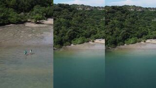 Пенинсула де Папагайо, Коста-Рика: Наксколо — утро на пляже и клев