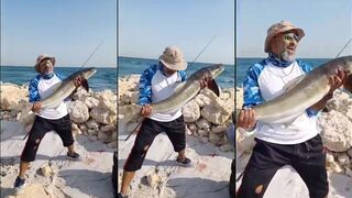 Бахрейн: кобия и ветер с залива - морская рыбалка в проливе