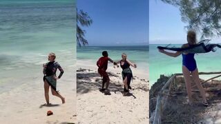 Кизимкази, Занзибар: лодки дхау, прилив и морская рыбалка у рифа