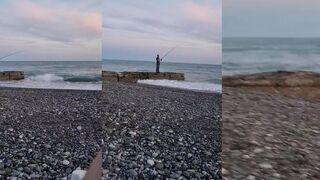 Абхазия, Гагра: береговая рыбалка и короткие выходы клевa