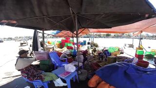 Фантьет, 2018 — рыбный рынок: уловы ночных лодок и свежая наживка