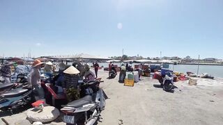 Фантьет, 2018 — рыбный рынок: уловы ночных лодок и свежая наживка