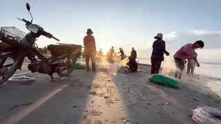 Фантьет: рыбацкий город – морская рыбалка и лодки на песке