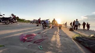 Фантьет: рыбацкий город – морская рыбалка и лодки на песке