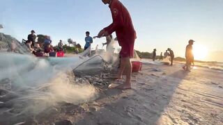 Фантьет: рыбацкий город – морская рыбалка и лодки на песке