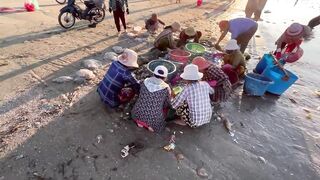 Фантьет: рыбацкий город – морская рыбалка и лодки на песке