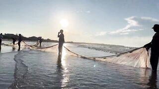 Фантьет: рыбацкий город – морская рыбалка и лодки на песке