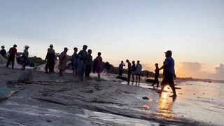 Фантьет: рыбацкий город – морская рыбалка и лодки на песке