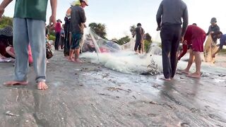 Фантьет: рыбацкий город – морская рыбалка и лодки на песке