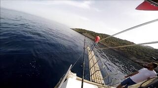 Фетхие, Турция — лодочная рыбалка: треки к свалам и трофей у мыса