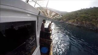 Фетхие, Турция — лодочная рыбалка: треки к свалам и трофей у мыса