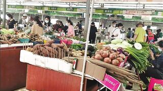 Хайнань, Ялунвань: рыбацкий порт — разгрузка неводов и аукцион