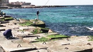 Александрия Бэй, Египет — причалы и точки для утреннего заброса