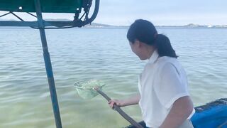 Линшуй, Хайнань — рыбацкая деревня: ловим и пробуем свежих морских ежей