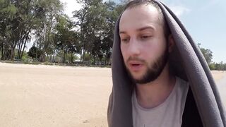 Krabi Ao Nang - вечерняя набережная и пляж Klong Muang прогулка у моря в Таиланде