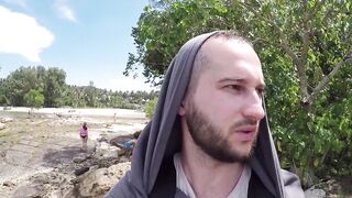 Krabi Ao Nang - вечерняя набережная и пляж Klong Muang прогулка у моря в Таиланде