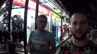 Krabi Ao Nang - вечерняя набережная и пляж Klong Muang прогулка у моря в Таиланде