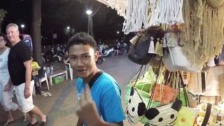 Krabi Ao Nang - вечерняя набережная и пляж Klong Muang прогулка у моря в Таиланде