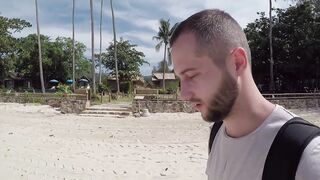 Krabi Ao Nang - вечерняя набережная и пляж Klong Muang прогулка у моря в Таиланде