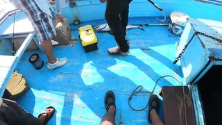 Морская рыбалка у берегов Александрии Египет trolling по свалам и рельефу Средиземного моря