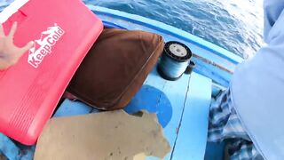 Морская рыбалка у берегов Александрии Египет trolling по свалам и рельефу Средиземного моря