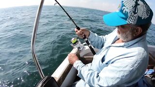 Морская рыбалка у берегов Александрии Египет trolling по свалам и рельефу Средиземного моря