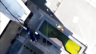 Shanghai эксперимент с drone fishing как запускать снасть с квадрокоптера над водой