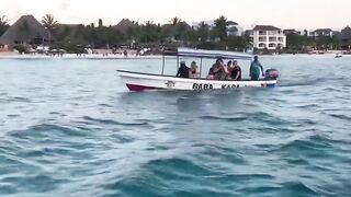 Африка Занзибар пляж Kiwengwa развлечения для туристов и есть ли тут нормальная рыбалка