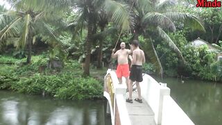 Fishing in Phan Thiet Vietnam прибрежная ловля с берега и лодок в Южно-Китайском море