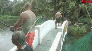 Fishing in Phan Thiet Vietnam прибрежная ловля с берега и лодок в Южно-Китайском море