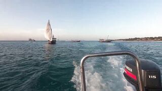 Морская рыбалка на Занзибаре троллинг у пляжей Kendwa и Kiwengwa в Индийском океане