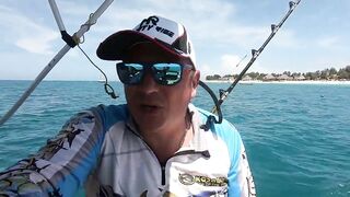 Морская рыбалка на Занзибаре троллинг у пляжей Kendwa и Kiwengwa в Индийском океане