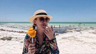 Isla Holbox Mexico путешествие своим ходом по острову и поиск мест где можно половить рыбу