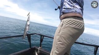 Морская рыбалка на Khao Lak Таиланд: джиг и поппинг по тревалли и кобии